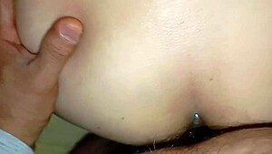 Latina Amateur Enjoys Intense Anal Fucking with Creamy Cum