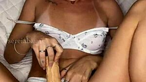 i suck and fist her little pussy till she cums