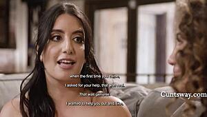 i'm this busty teen girl crushing hard on the even bustier courier