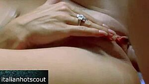 Mature Brunette Enjoys Beach Activities with Partner