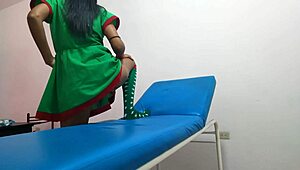 i'm in the massage parlor, dressed as a goblin woman, waiting for my boyfriend to have sex