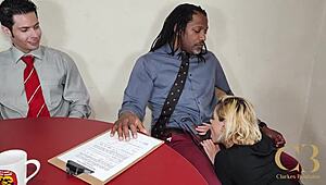 office gone mad slutty trailer with banging and cumshots