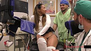 orgasm research inc - melany lopez with vibrator and moaning in hospital 😩💦