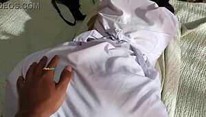 Eighteen-Year-Old Student Receives Lesson from Teacher Before School in Homemade Video