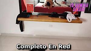 Primera Hijastra Recibe Azotes Fuertes - Cinturón Para Mi Por Puta