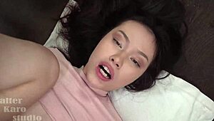 i dp cute asian princess amelia with two big cocks