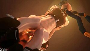 jinx gets her ass fucked in league of legends 3d