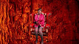 Granny Peggy's Intense First Pegging Cum Blast