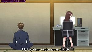 Busty Milf Hard Fucked Subtitled: A Contrast of Soft and Rough