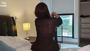 early morning stepmother wakes stepson with passionate sex