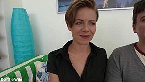 gorgeous wife sasha zima bangs a big dicked stud as cuckold looks on dtw2817