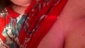 Step mom strokes Johnny's cock.