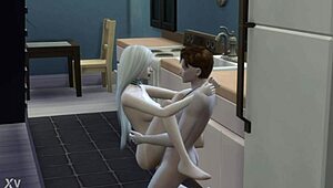 Cum Covered Vampire Slut Fucks And Takes Cock All Night Long