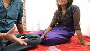 Hot Indian girl enjoys hardcore sex with devar, getting creampie in homemade video