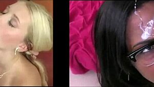 enjoy cumshot on tits while riding and deepthroating 😈