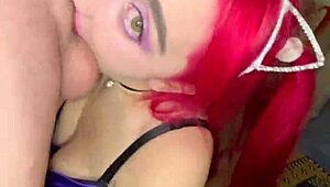 Cute Teen 18+ Gets Facefucked, Rims And Drinks Sperm