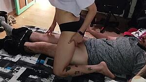 i feel so seduced by my stepsister in her parents' house