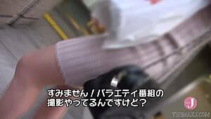 Wife's Oil Sumata First Time Pickup, Slippery Raw Insertion, Creampie - Celeb Big Tits Lady - NPS-318