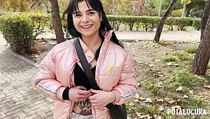 Is Nadja swallowing that cum?