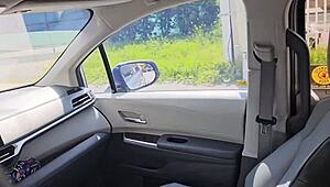 BBW leaves her panties at the front door, inviting a perverted stranger to follow her home for creampie