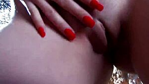 best skinny latina housewife enjoying outdoor afternoon - amateur