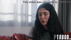 teen amateurs star in pov blowjob and hardcore fucking with big ass petite tits