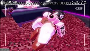 2 futa and 1 female having sex