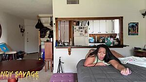 asian girlfriend dominated before work wmaf amateur couple