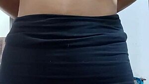 Innocent Girl's Perfect Tits on Spy Cam