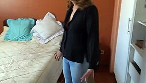 Watch this compilation of my latina wife preparing in the bathroom for sex