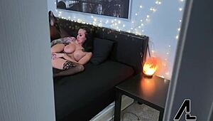 Alex Legend creampies cheating wife Lily Lanes in intense session