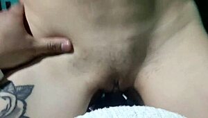 Mali Luna Plays Wet Pussy, Sucks Glory Hole Cock