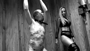 i love watching goddess platinum's ballbusting compilation, it's so intense!