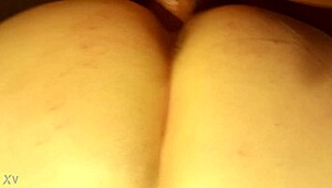 Thunder butt gets pounded with big cock in anal action