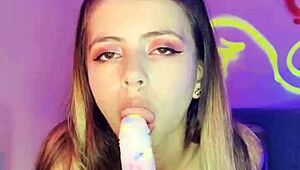 Tiny and sweet, she engages in a subtle seduction