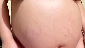 pregnant arab wife teasing on webcam who wants to fuck me?