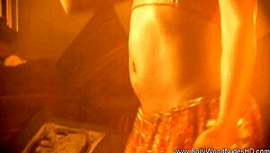 sometimes she dances naked in the room