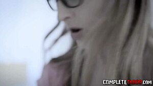 kinky bathing teen masturbates and gets fingered in the bath