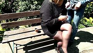 Mother-In-Law Offers Coffee Cream Substitute With Her Cum