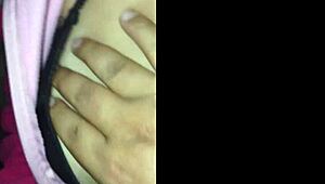 a mature woman in halloween costume gives a free blowjob outdoors