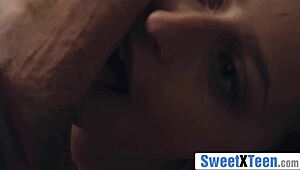 I got fuckd in the bathrom at the party, hot ass teen Rococo Royalle.