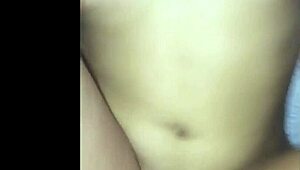 this petite big booty latina is getting fucked doggystyle by a huge cock