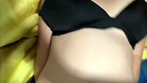 Pregnant Teen 18+ Seductively Teases With Her Big Bouncing Tits In Full Videos On Sheer Premium