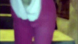 a mature woman in halloween costume gives a free blowjob outdoors