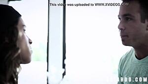 Ignorant Guy Tries Converting Lesbian Stepsis Straight - Uma Jade