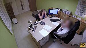 Loan4k Blonde Boldly Has Wild Sex For Money At Agency