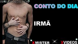 i have a cute sister in this brazilian amateur video, check it out