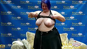 Wow, misty mae big hot bbw with big melons solo masturbating pov, deep throat sucking big cock in las vegas casting!