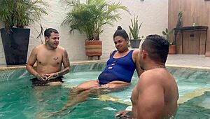 Seducing stranger with friend