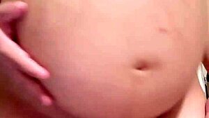 pregnant arab wife teasing on webcam who wants to fuck me?